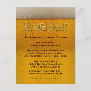 Buvons-nous ! Invitations du Bachelor Bière
