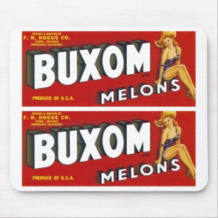 Buxom Mellons Mouse Pad