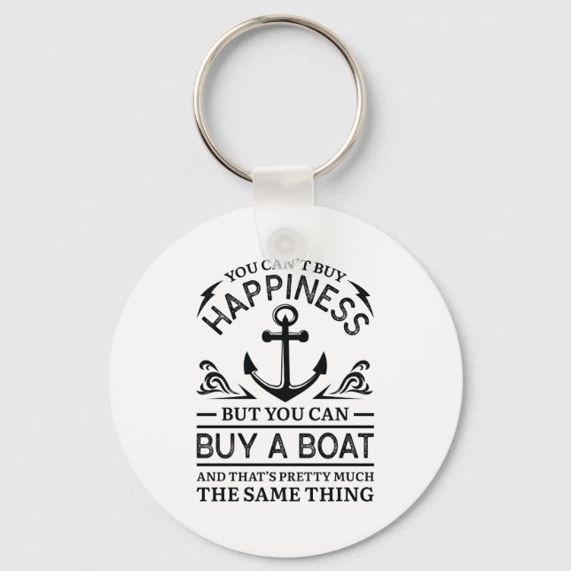 Buy A Boat Keychain (Front)