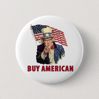 Buy American 2 Inch Round Button