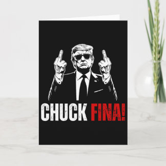 Buy American Chuck Fina China Trade Liberation Day Card