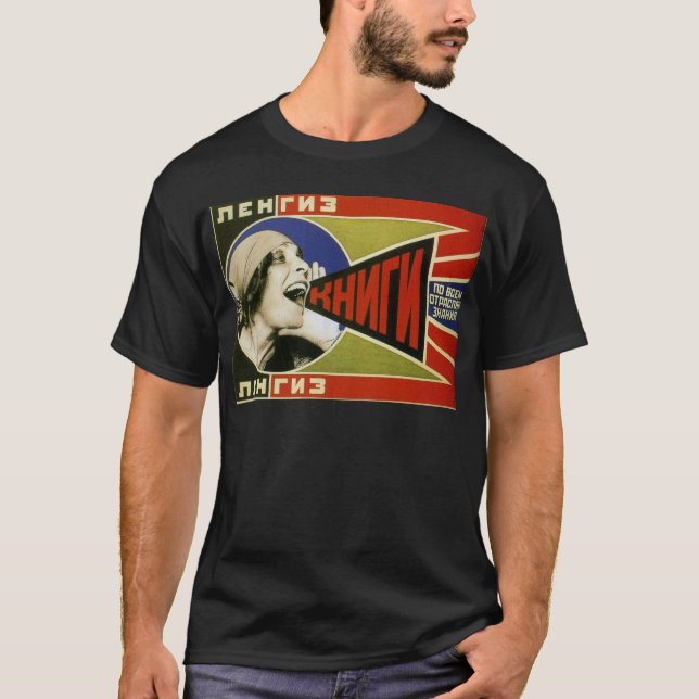 "Buy books" by Alexandr Rodchenko T-Shirt (Front)