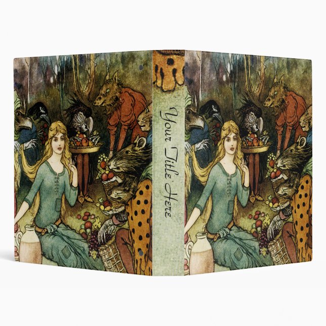 Buy From Us With a Golden Curl Binder (Background)