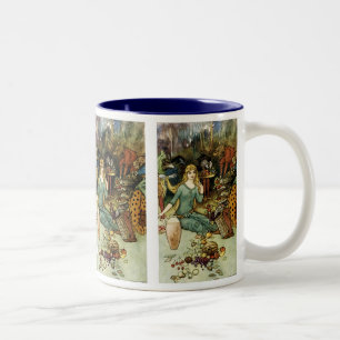 Buy From Us With a Golden Curl Two-Tone Coffee Mug