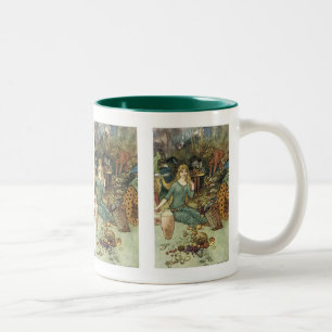 Buy From Us With a Golden Curl Two-Tone Coffee Mug