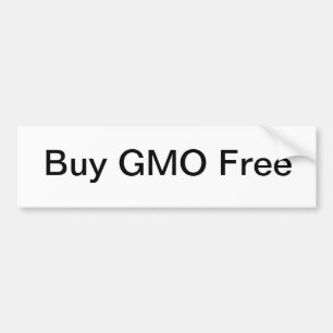 Buy GMO Free Bumper Sticker