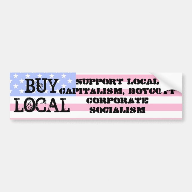 Buy Local Bumper Sticker (Front)