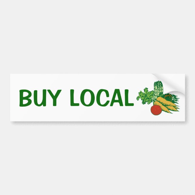 Buy Local Bumper Sticker (Front)
