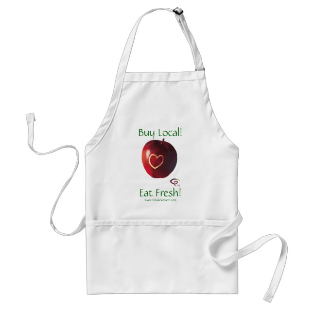 Buy Local! - Eat Fresh! Apron (Front)