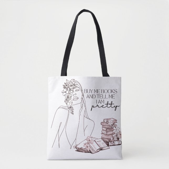 Buy me books tote (Front)