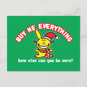 Buy Me Everything Postcard