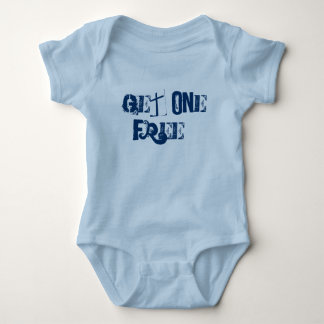 Buy One Get One Free- Twins (boys) Baby Bodysuit