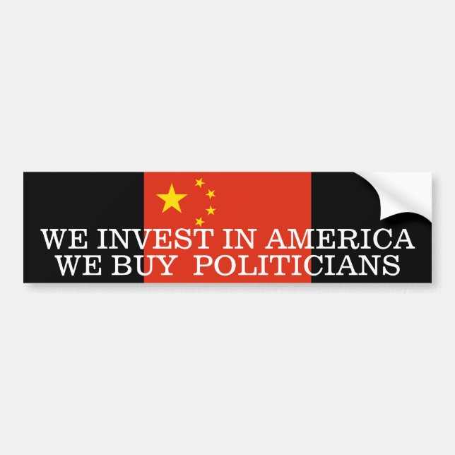 BUY POLITICIANS Bumper Sticker (Front)