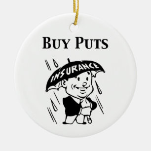 Buy Puts Ceramic Ornament