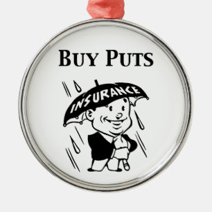 Buy Puts Metal Ornament