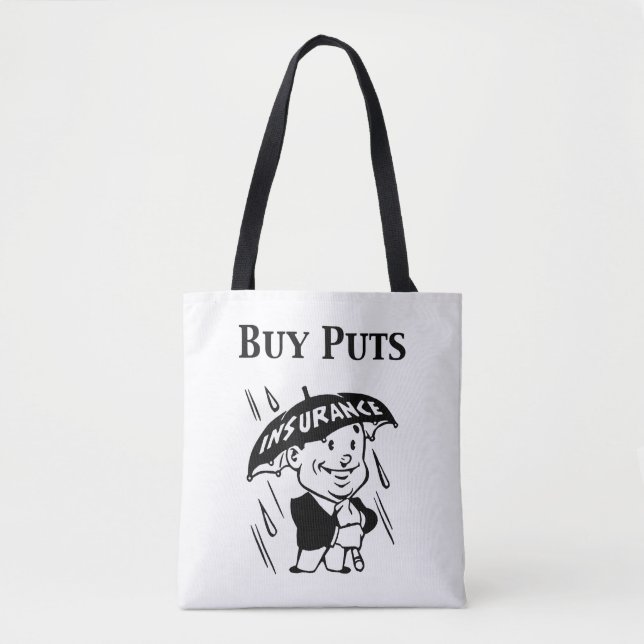 Buy Puts Tote Bag (Front)