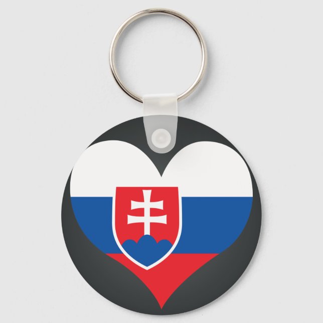 Buy Slovakia Flag Keychain (Front)