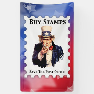 Buy Stamps Save The Post Office Banner