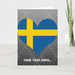 Buy Sweden Flag Card
