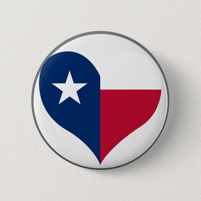 Buy Texas Flag 2 Inch Round Button (Front)