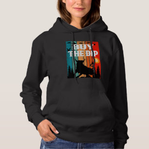 Buy The Dip Crypto Bitcoin Trading & Mining Asset Hoodie