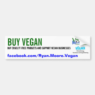 BUY VEGAN BUMPER STICKER