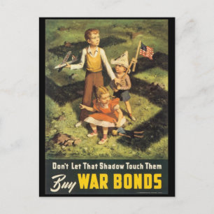 Buy War Bonds World War 2 Postcard