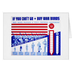 Buy War Bonds WWII 1942 WPA