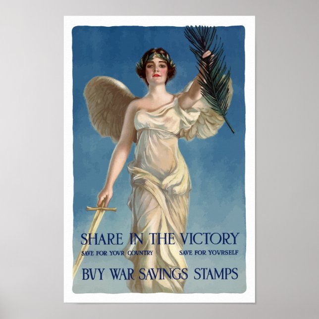 Buy War Savings Stamps -- WWI Poster (Front)