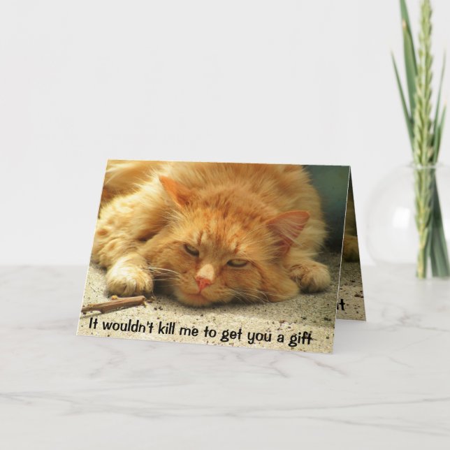 Buy You A Gift? Why Risk It Card (Front)