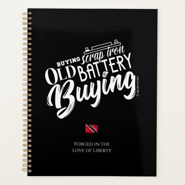 BUYING SCRAP IRON, OLD BATTERY BUYING PLANNER (Front)