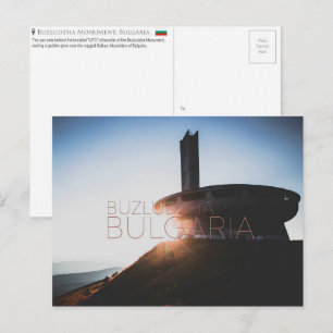 Buzludzha, Bulgaria Travel Postcard