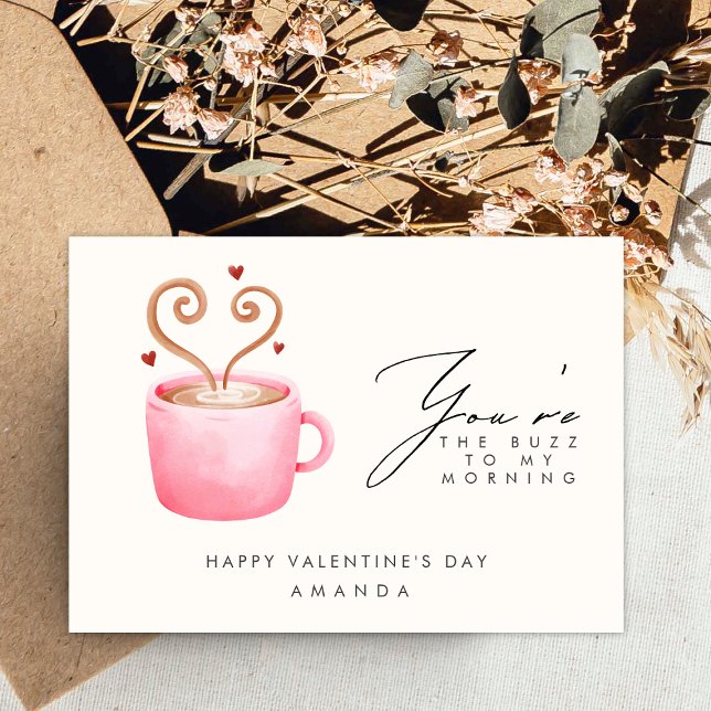 Buzz à mon matin drôle carte de la Saint Valentin (Créateur téléchargé)