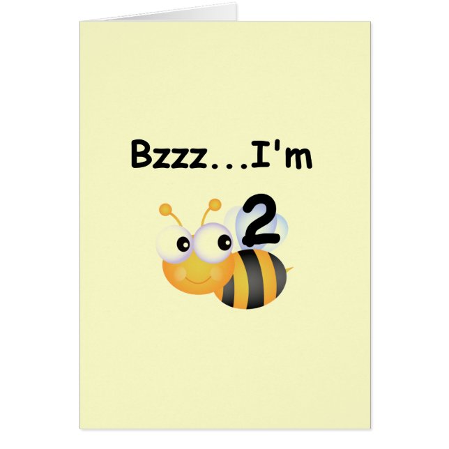 Buzz Bumblebee 2e Anniversaire T-shirts et cadeaux (Devant)