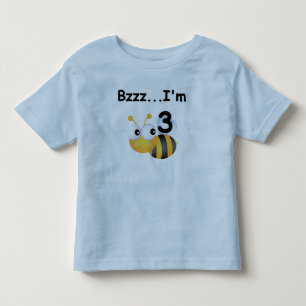 Buzz Bumblebee 3rd Birthday T-shirts and Gifts