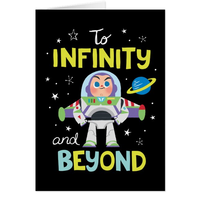 Buzz Lightyear Cartoon | To Infinity and Beyond (Front)