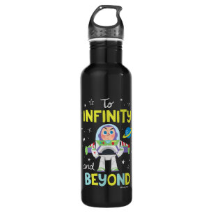 Buzz Lightyear Cartoon   To Infinity and Beyond 710 Ml Water Bottle