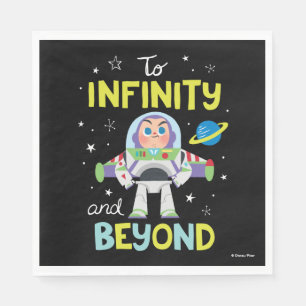Buzz Lightyear Cartoon   To Infinity and Beyond Napkin
