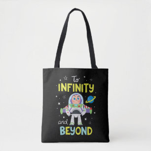 Buzz Lightyear Cartoon   To Infinity and Beyond Tote Bag