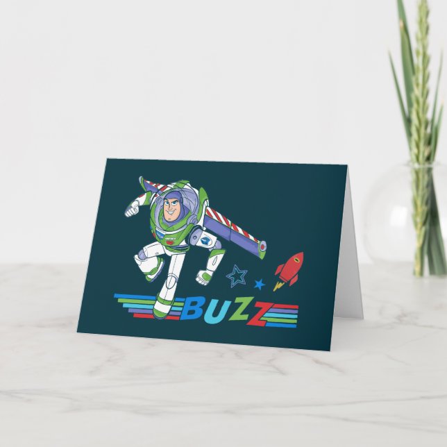Buzz Lightyear Colourful Graphic Card (Front)