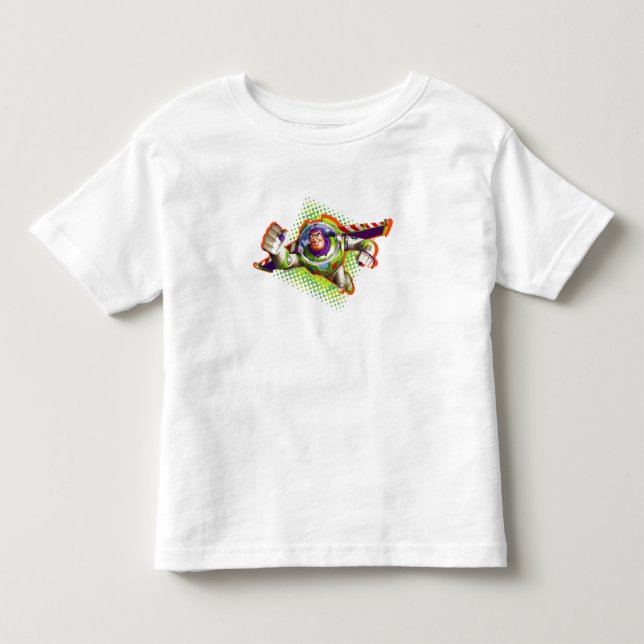 Buzz Lightyear Flying Toddler T-shirt (Front)