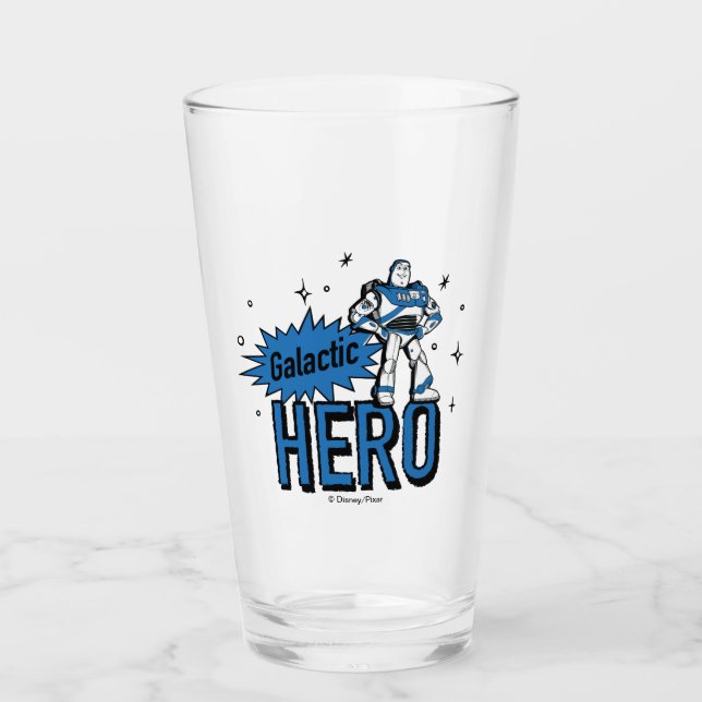Buzz Lightyear | Galactic Hero Glass (Front)