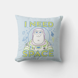 Buzz Lightyear "I Need Space" Throw Pillow