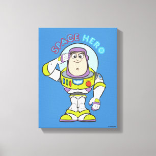 Buzz Lightyear "Space Hero" Canvas Print