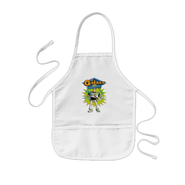 Buzz Lightyear | The Galaxy Needs a Hero Kids Apron (Front)