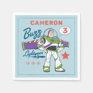 Buzz Lightyear   To Infinity and Beyond Birthday Napkin