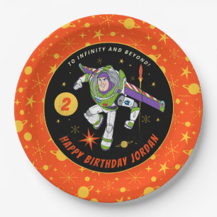 Buzz Lightyear To Infinity and Beyond Birthday Paper Plate