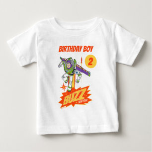 Buzz Lightyear   Two Infinity and Beyond Birthday Baby T-Shirt