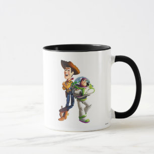 Buzz Lightyear & Woody standing back to back Mug