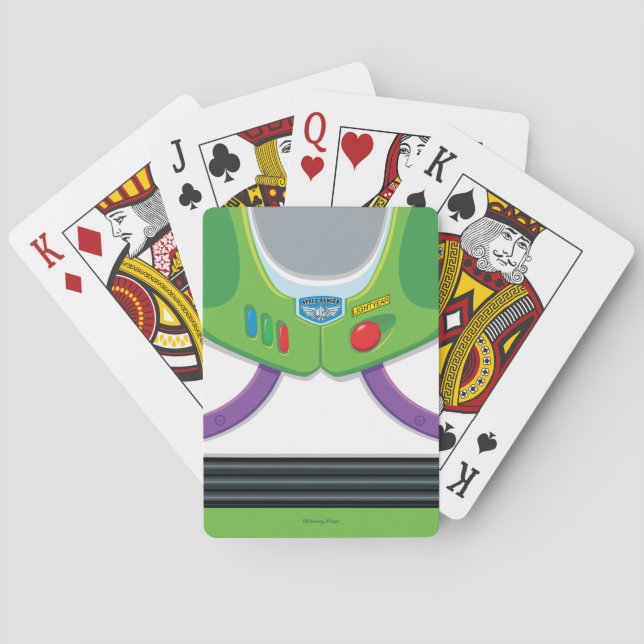 Buzz Lightyear's Space Ranger Suit Playing Cards (Back)